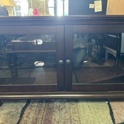 Dark Brown Entertainment Stand