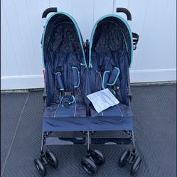 Stroller/ Double stroller/ side by side/ kids/ twins/ baby/ toddler/ travel/ New