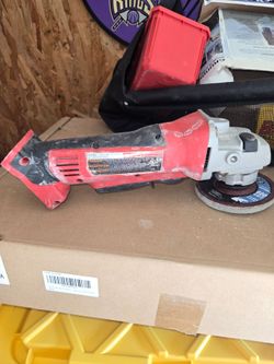 Milwaukee Cordless Angle Grinder