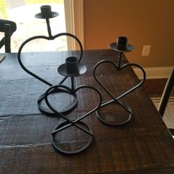 Vintage Farmhouse Candle Holders