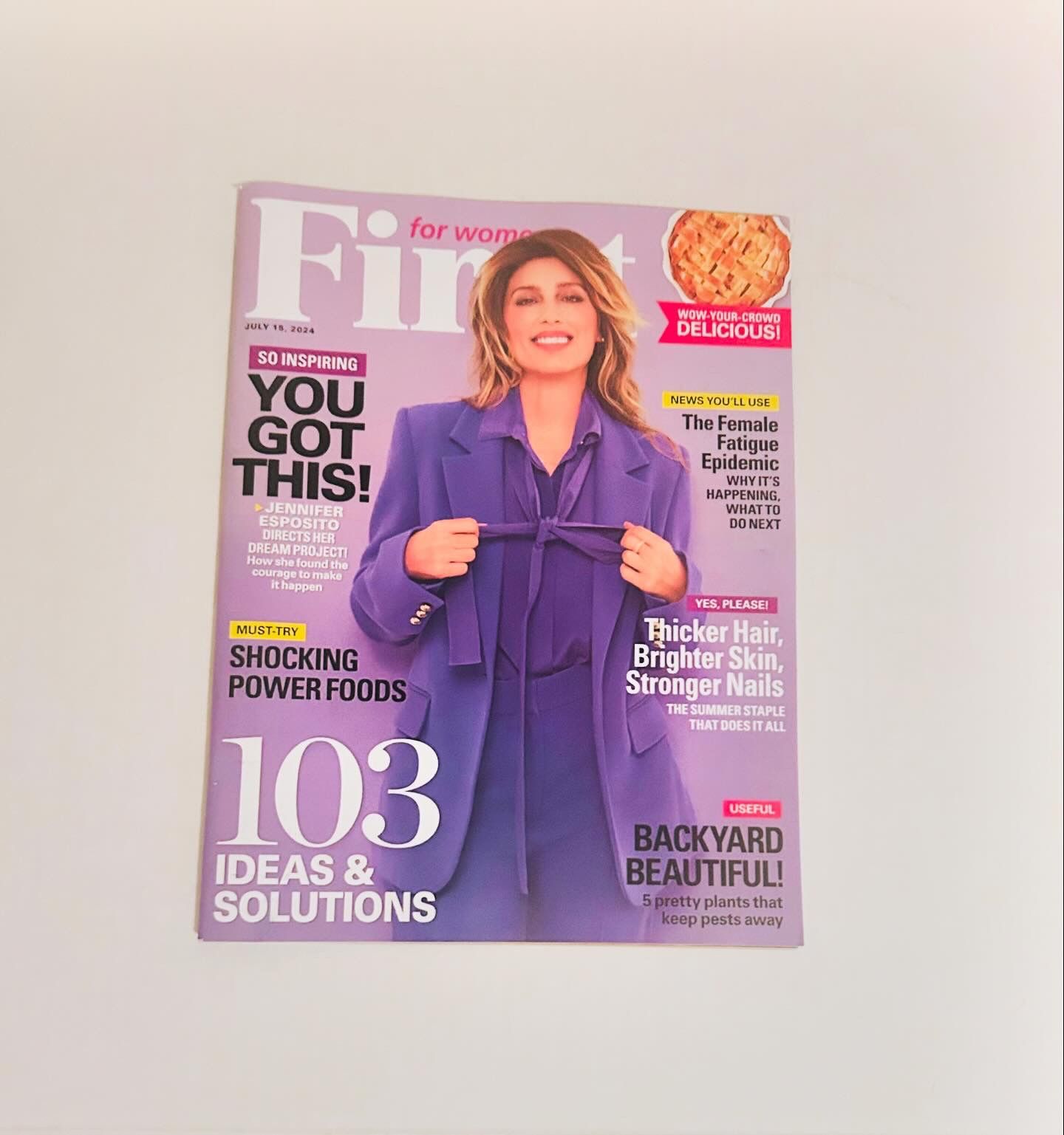 For Women First Magazine - July 15, 2024 - Jennifer Esposito