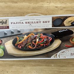 Parini Fajita Skillet Set - New