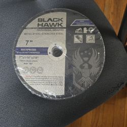 BLACK HAWK 7" CUT-OFF WHEELS