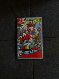 Super Mario Odyssey Nintendo Switch Game CASE ONLY