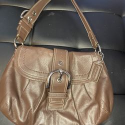 Leather Coach Purse