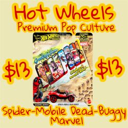 Hot Wheels Premium POP Culture