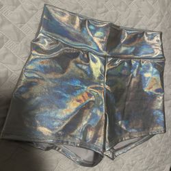 Metallic Shorts