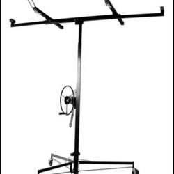 Drywall Lift Panel 150Lbs Load Capacity Maximum Height 11 Feet Easy Assembly Dry Wall Rolling Panel