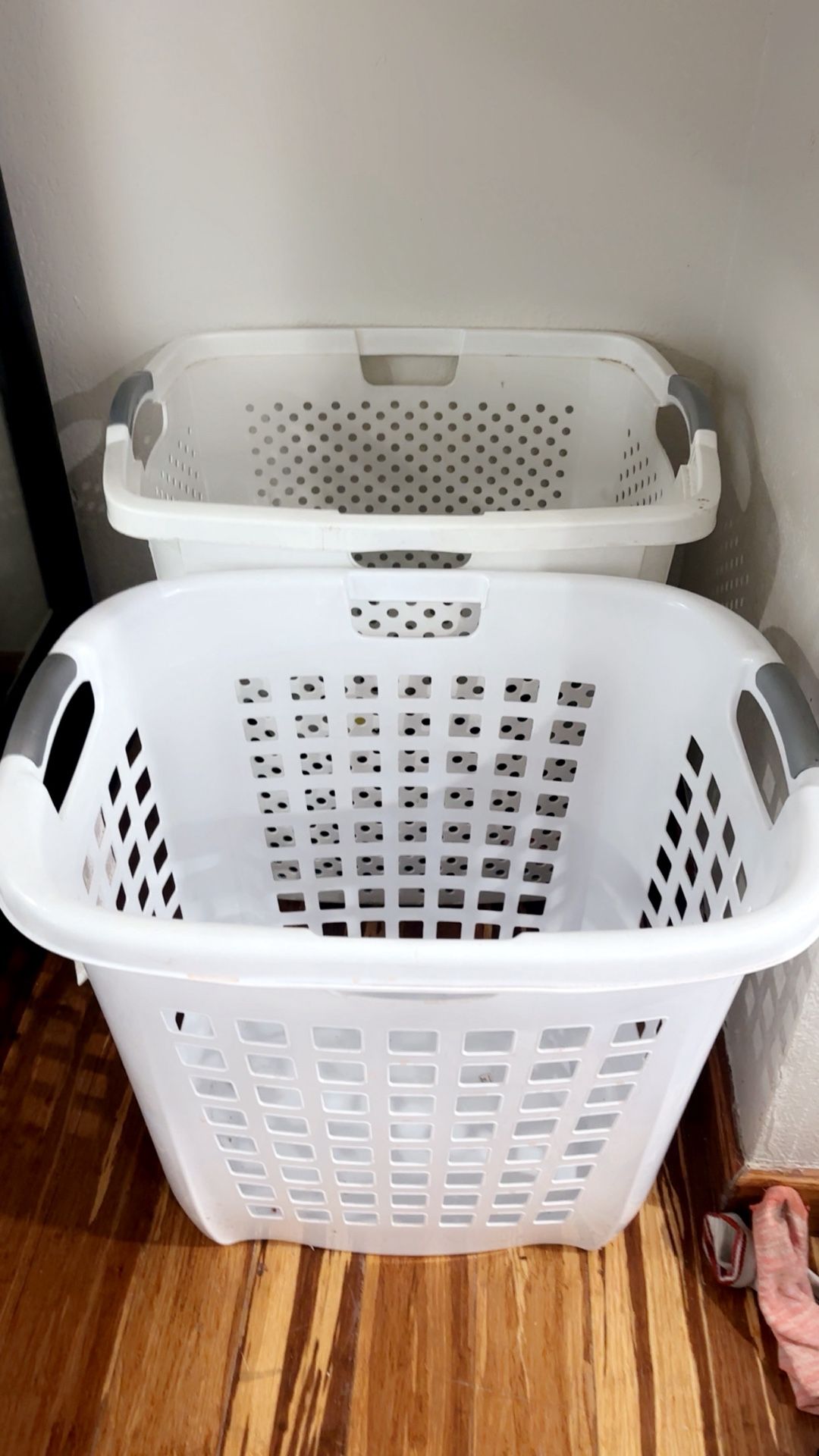 2 Laundry Baskets