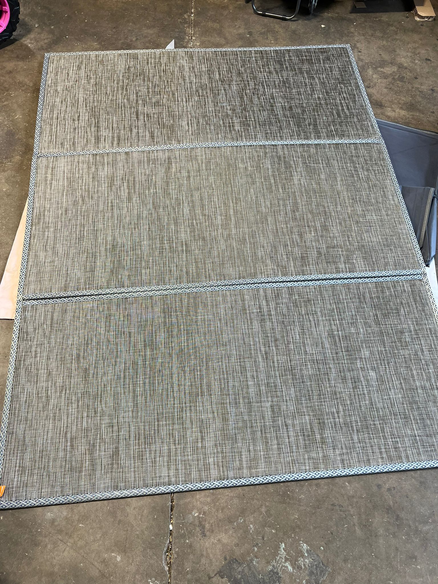 MustMat Tatami Mat Queen Size PVC Summer Tatami Floor Mattress 60" x 80"