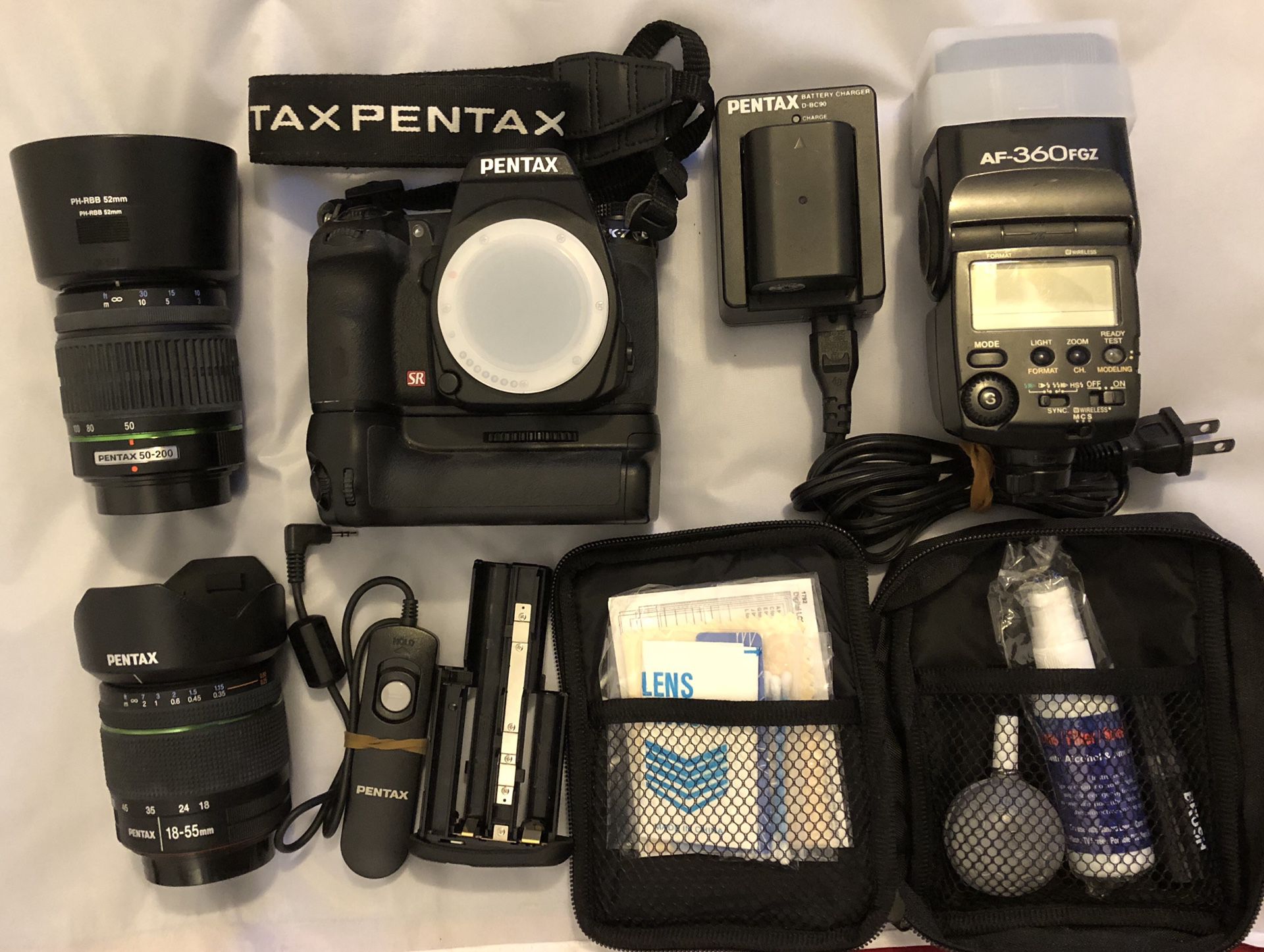 Pentax camera package
