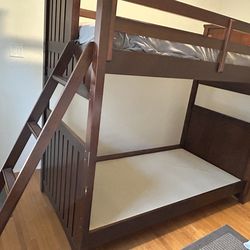Bunk bed frame