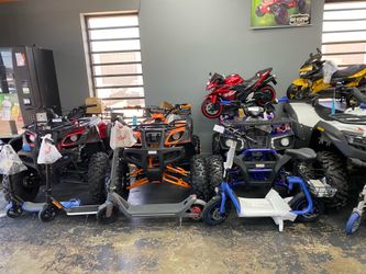 ATV, dirt bike, go kart