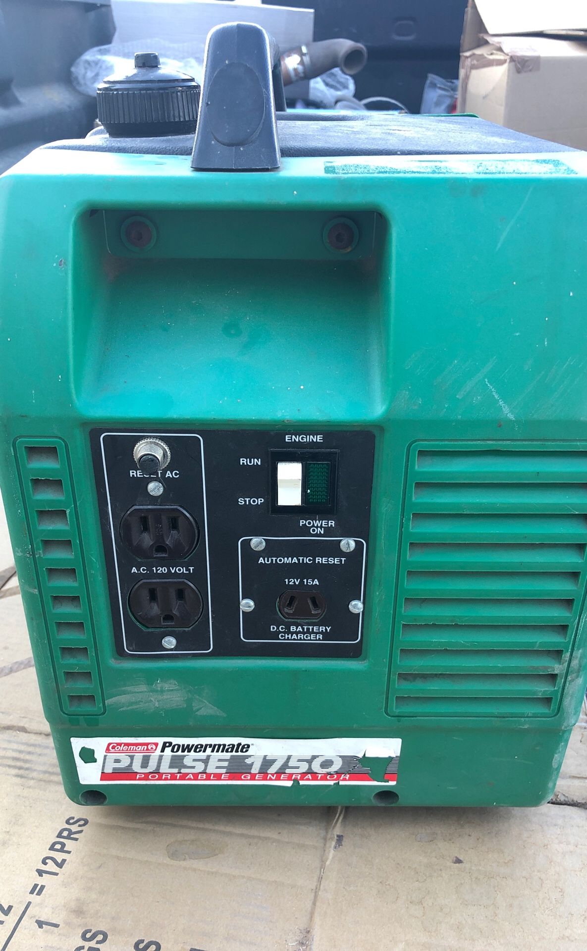 Coleman PowerMate Pulse 1750 Generator for Sale in Calexico, CA OfferUp