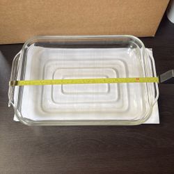 Clear Glass Rectangular Baking Dish