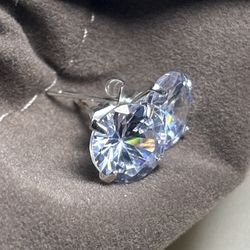 925 Silver Stud Earrings 8mm