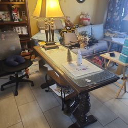 Lamp Table,20 In.wide 54 In Long 30 In Hight