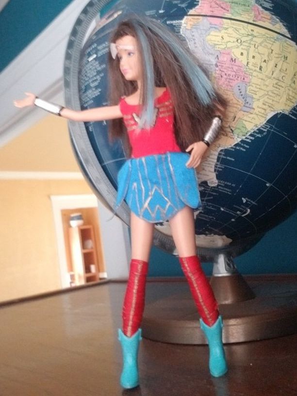 Custom Wonder Woman Barbie Doll,All Products : American Fashion Style Bags On Sale