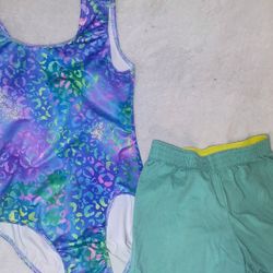Girls Size 6 Gymnastics Gear