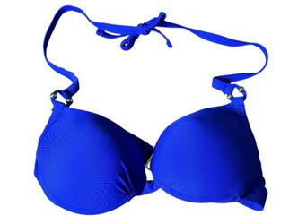 Smart & Sexy Swim Extreme Mega Push Up Bikini Swimsuit Top Women 36B Purple NEW