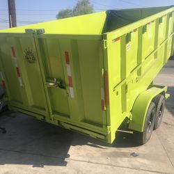 HD 8x14x4 Dump Trailer 