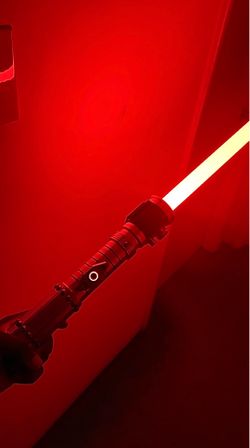 UltraSabers Emperor’s Hand Lightsaber with Lite Sound + 36” Red Blade