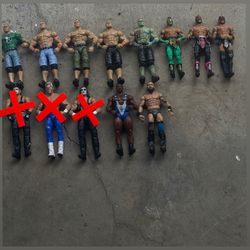 WWE Wrestling Action Figures lot