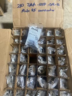 Lot of 210 IMA Wireless UXP-DM-12 Male RF Connectors