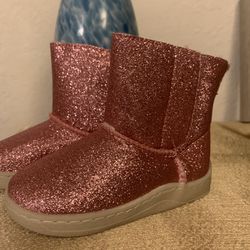 Toddler Pink Boots Size 4 & 5