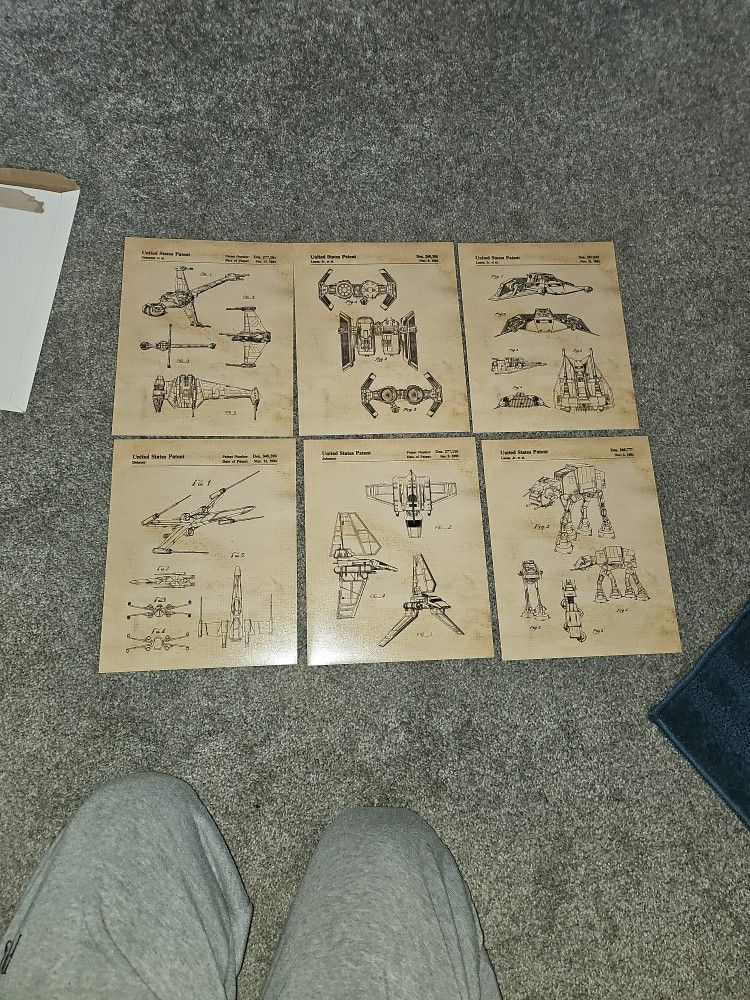 Star Wars Patent Prints