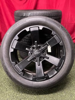 Chevy Silverado Rally Edition 6 Lug 22 Inch OEM Wheels