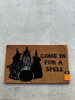 Hyde & EEK Halloween Witch Doormat