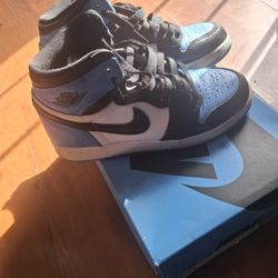 Jordan 1s UNC Toe