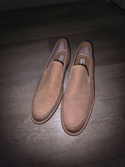 Aston Grey mens leather shoes size 11 brown