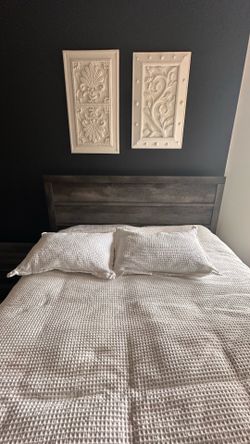 Bed and end table