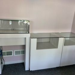 Beautiful Custom Display Cabinets LED Lights 