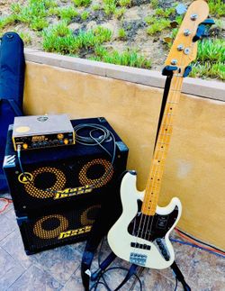 Bass and bass amp
