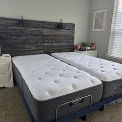 SERTA Motion iSeries Adjustable Double Bed