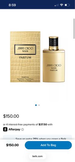 Jimmy Choo Man Parfum 3.3 oz.