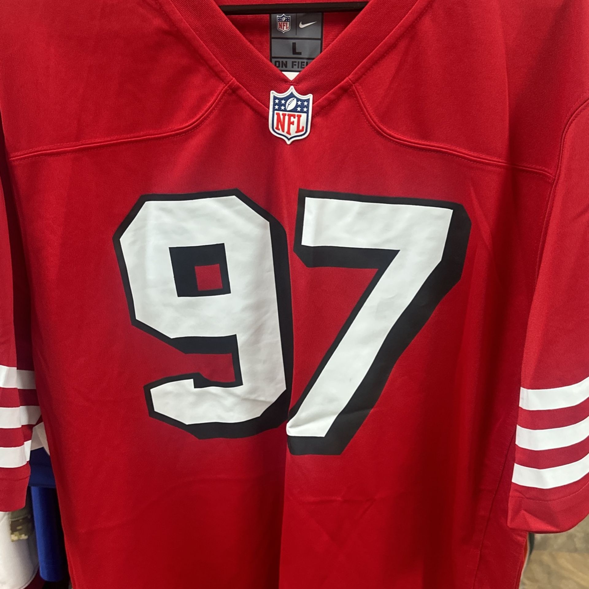 San Francisco 49Ers Nike Jersey Men Size Large #97 Bosa