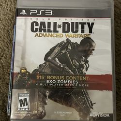 PS3 Call Of Duty Advanced Warfare 