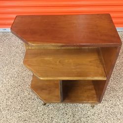 Art Deco Wood End Table - Will Deliver