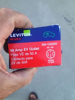 50 amp ev receptacle