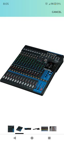 YAMAHA MIXER  MG16 CHANNEL PROFESSIONAL MIXER