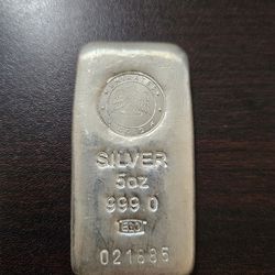 Silver Bar 5 Oz