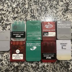 PlayStation One Memory Card