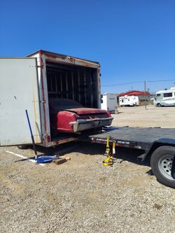 5th wheel car haul trailer