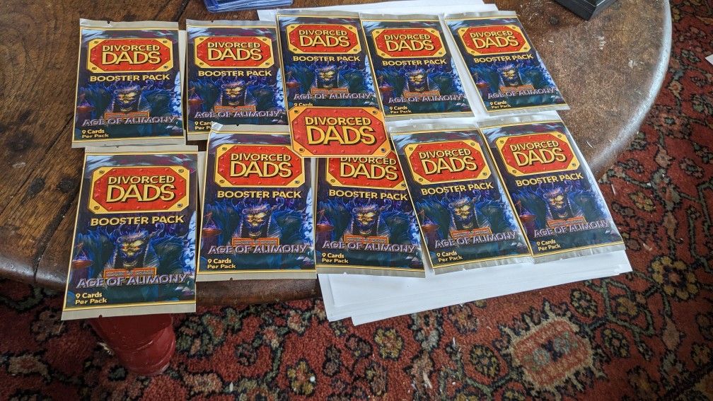 Divorced Dads Tcg Booster Packs