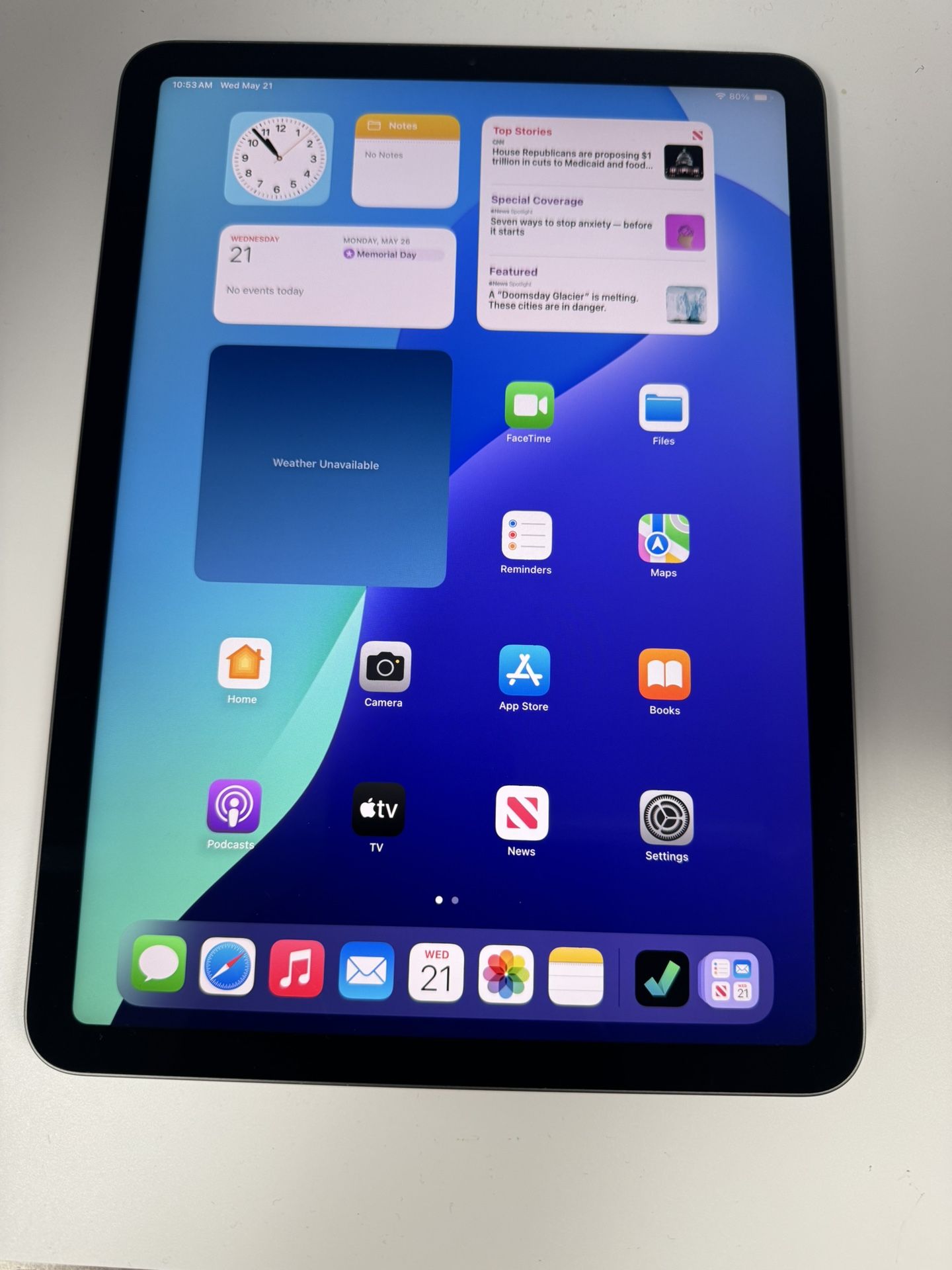 iPad Air 4 64gb Wifi only 100% battery life