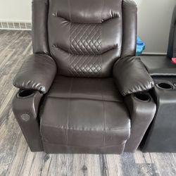 Brown Recliner 